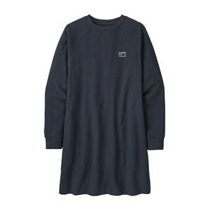 Patagonia Navy Long Sleeve Sweatshirt Dress